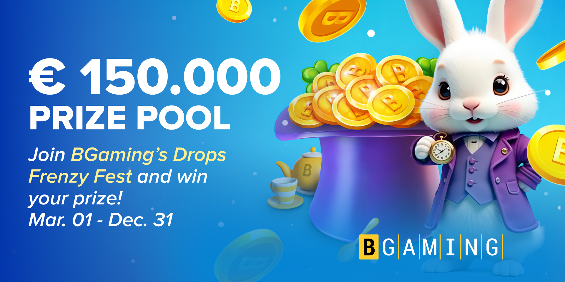 Promotion Bgaming Drops Frenzy Fest