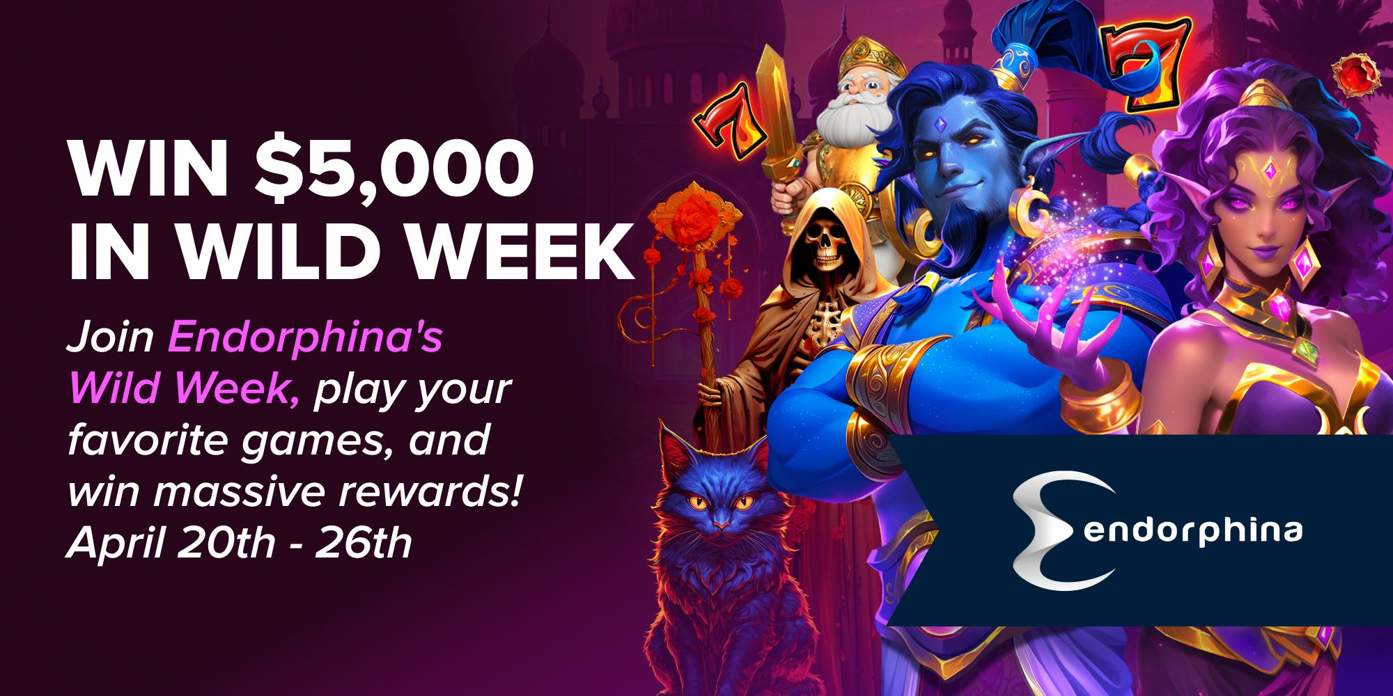 Promotion $5,000 Wild Week Endorphina
