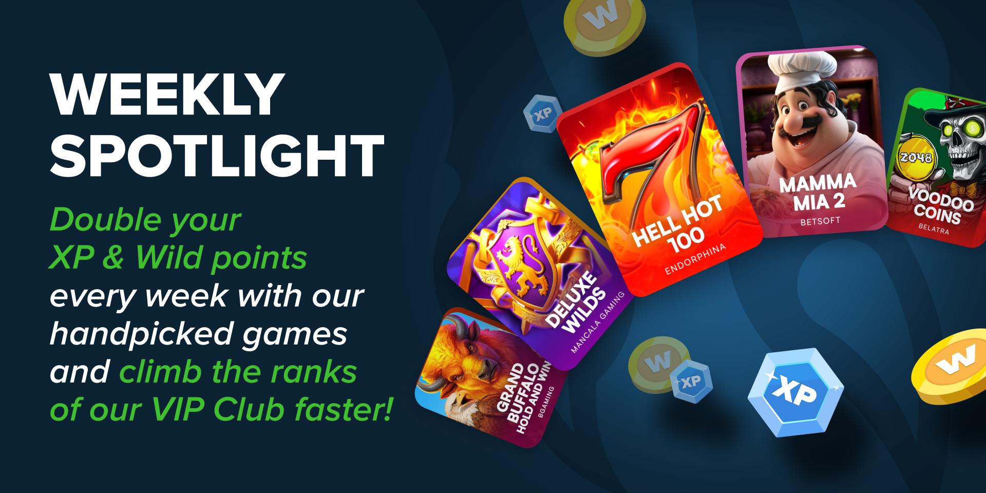 Promotion Weekly Spotlight - Double XP & Wild Points