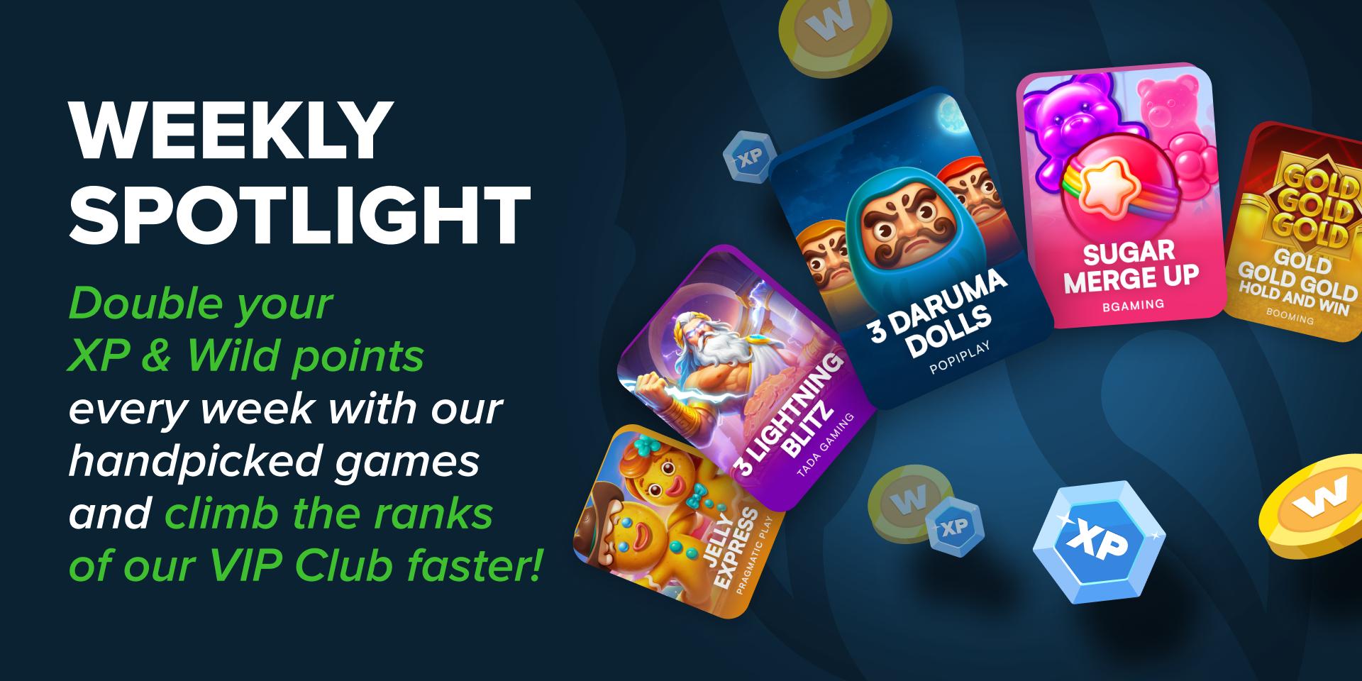 Promotion Weekly Spotlight - Double XP & Wild Points