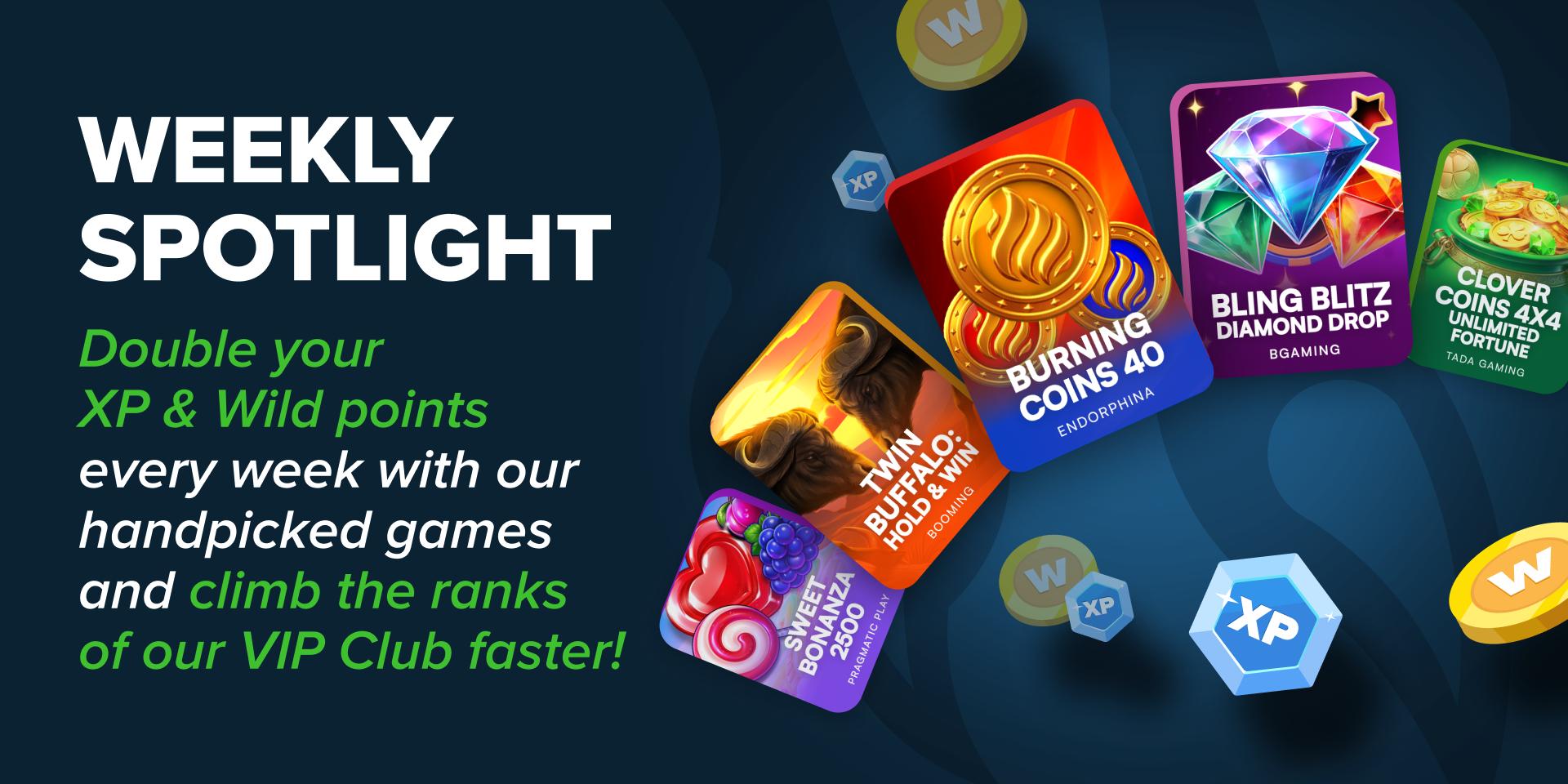 Promotion Weekly Spotlight - Double XP & Wild Points