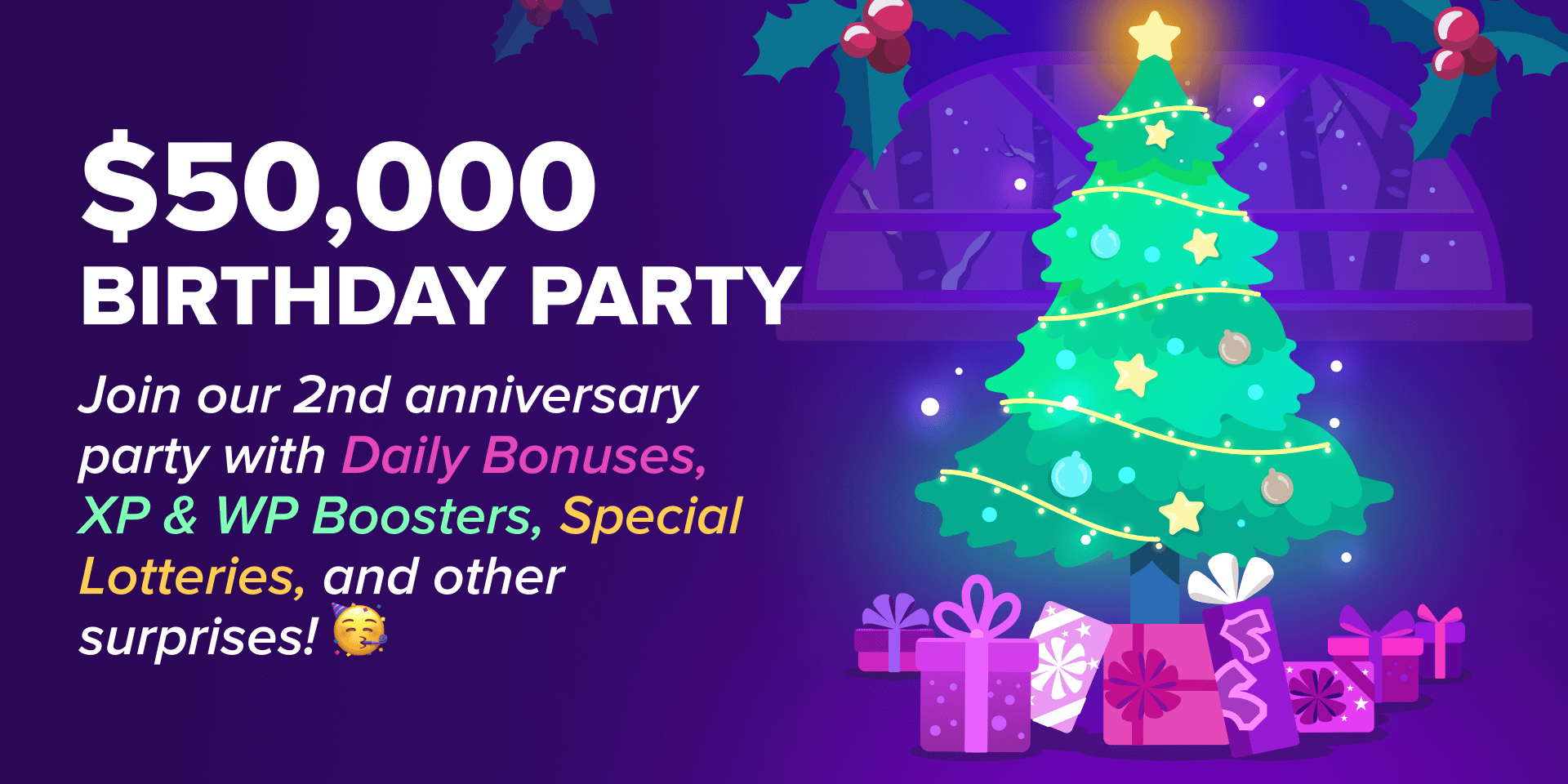 Promotion Wild Anniversary Party