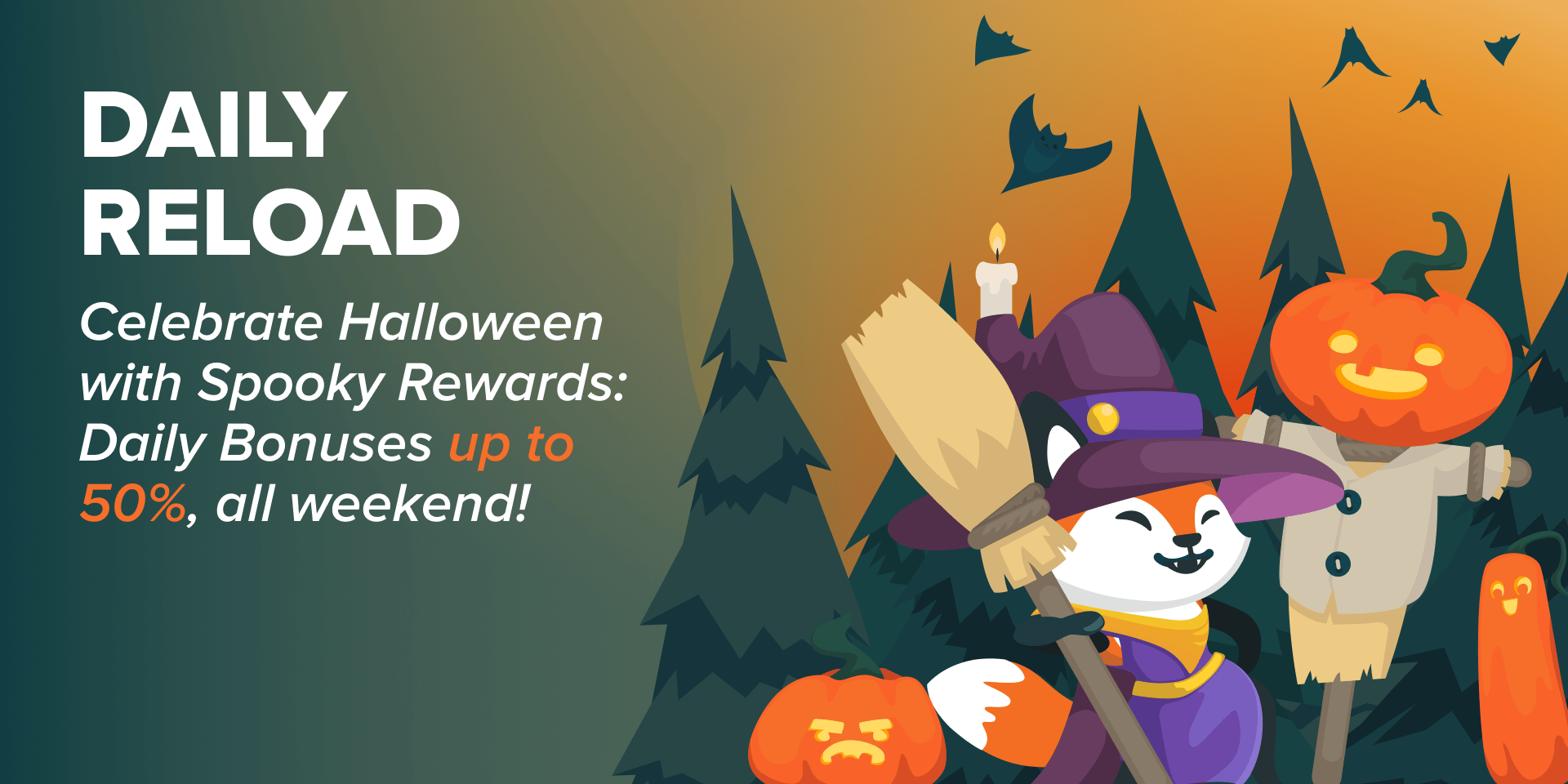 Promotion Halloween Spooky Bonus 
