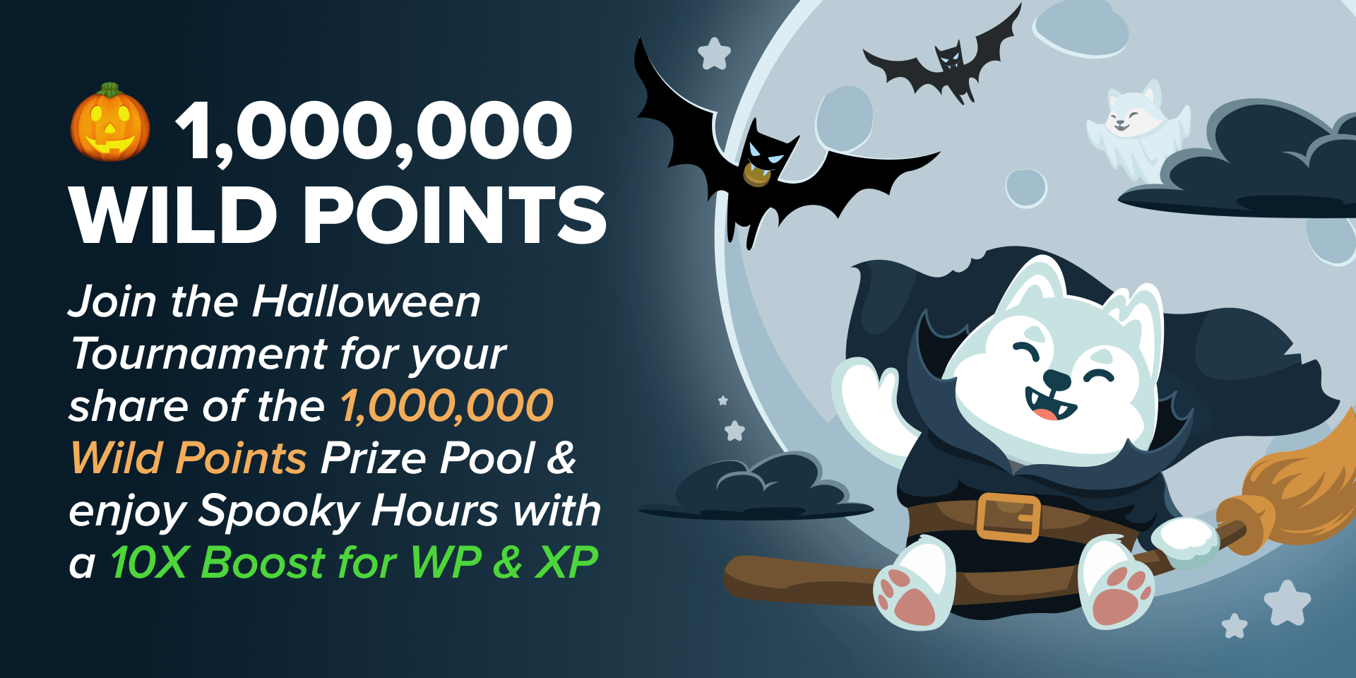 Promotion Halloween Wicked Spins