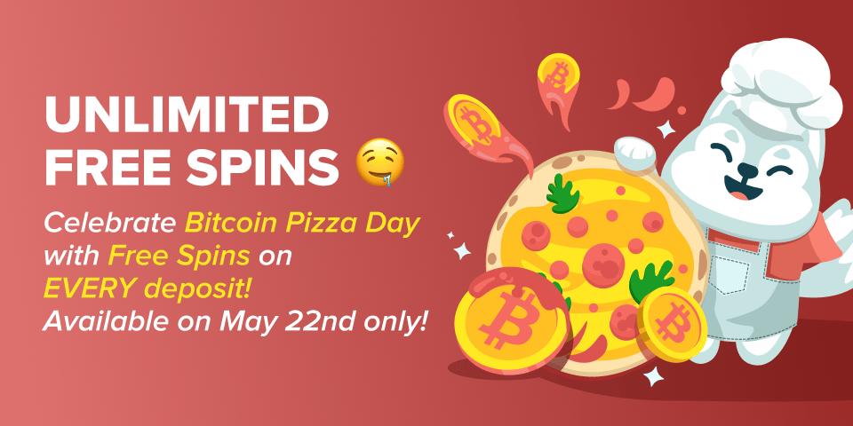 Promotion Bitcoin Pizza Day