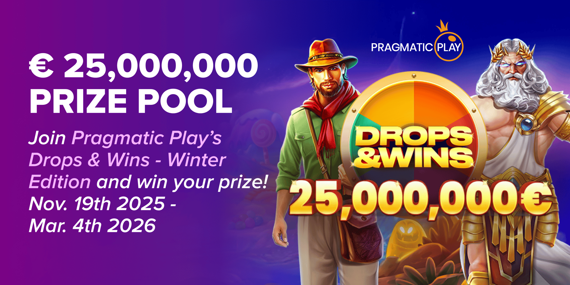Promotion Pragmatic Play | Drops & Wins