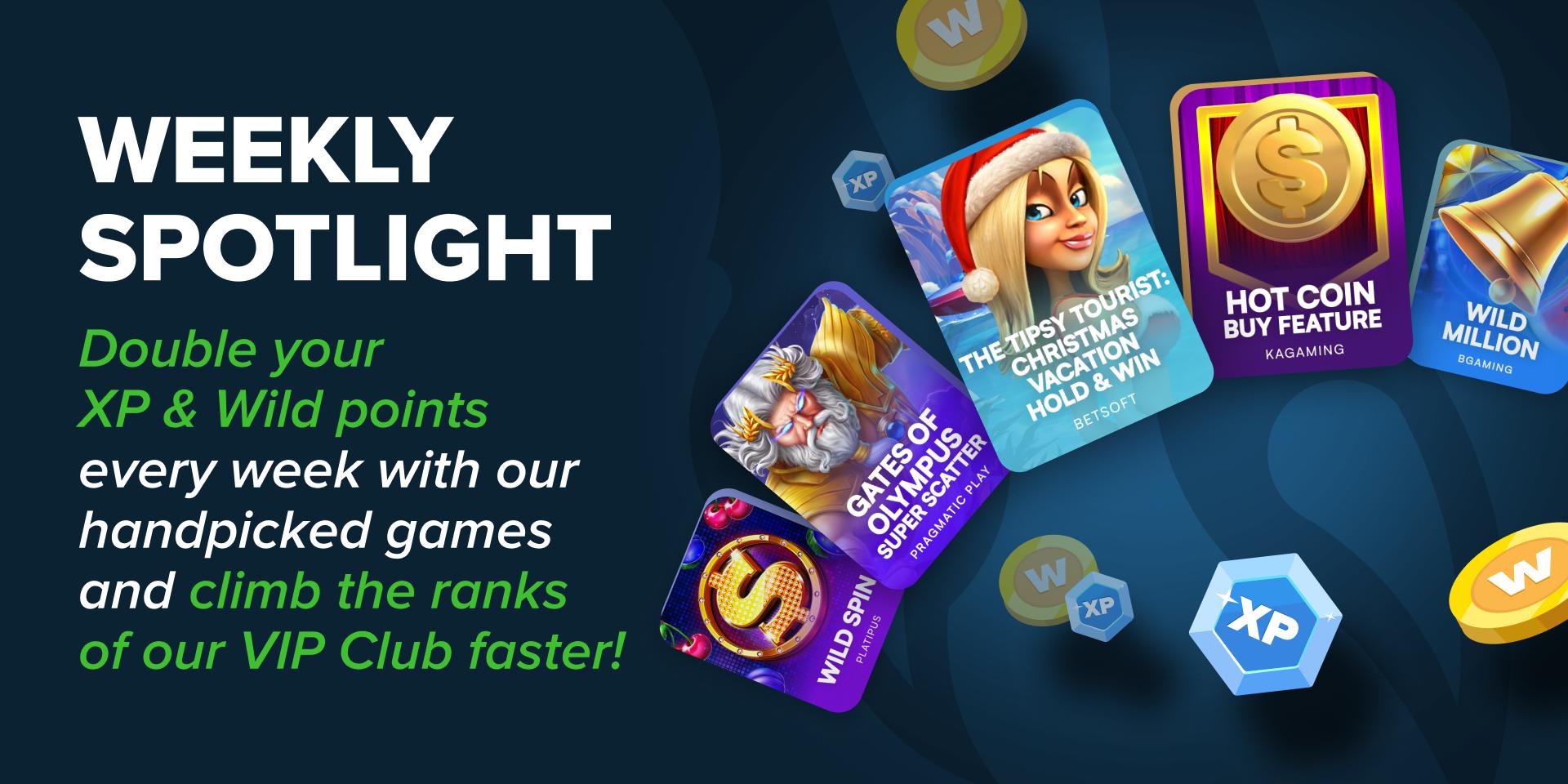 Promotion Weekly Spotlight - Double XP & Wild Points