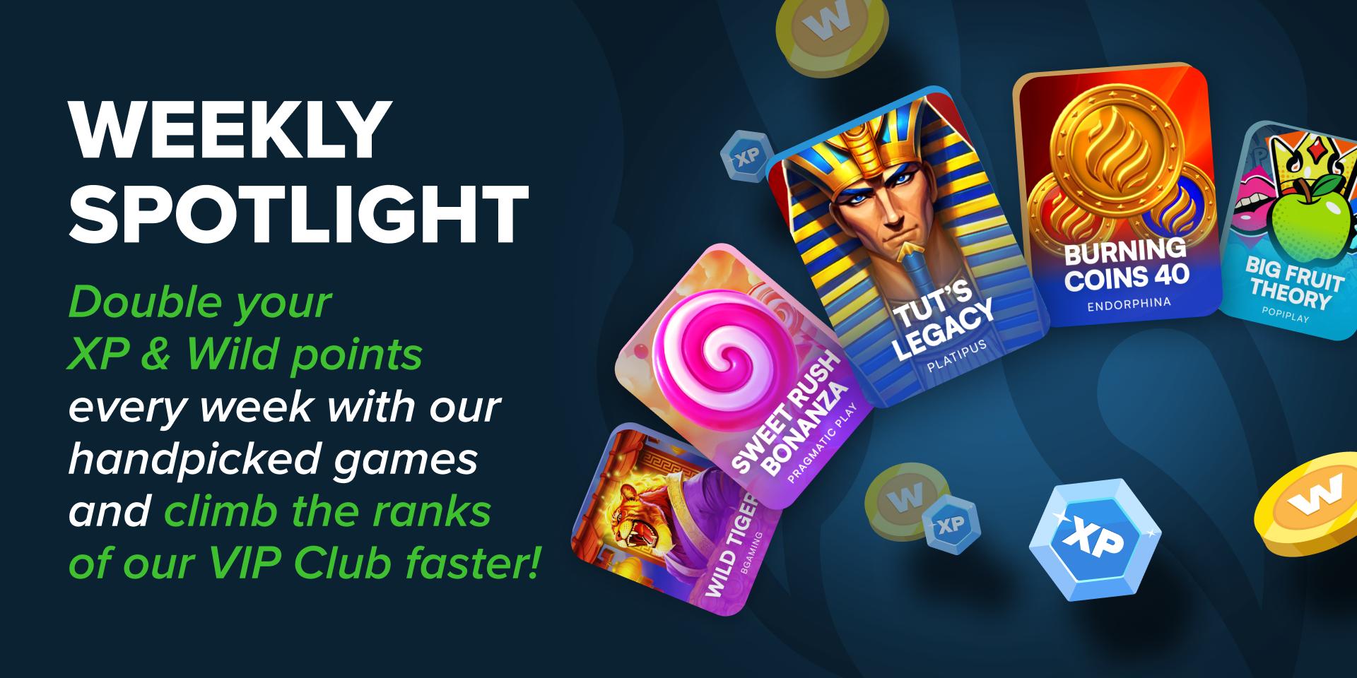 Promotion Weekly Spotlight - Double XP & Wild Points