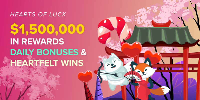 Banner slide for /hearts-of-luck