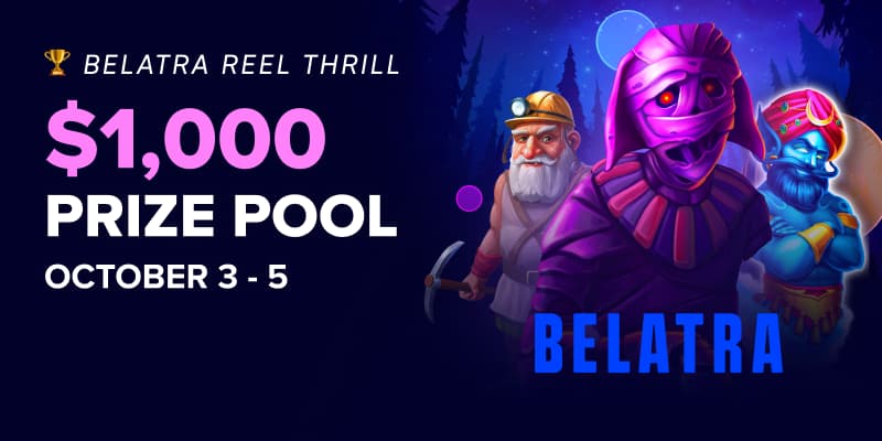 Banner slide for /promotions/belatra-reel-thrill